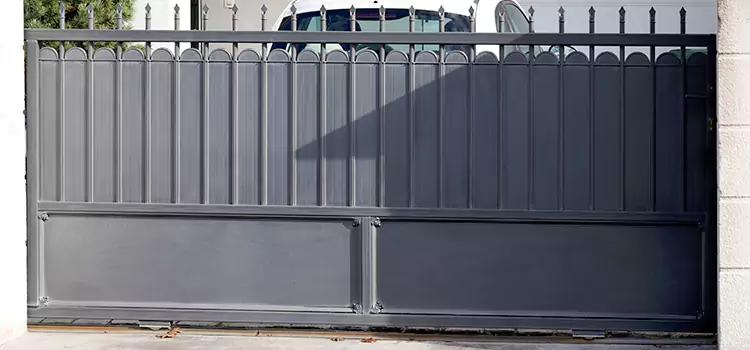 Metal Driveway Gate Installation Elmont
